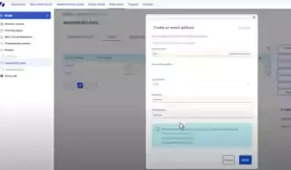 create ovhcloud professional email address